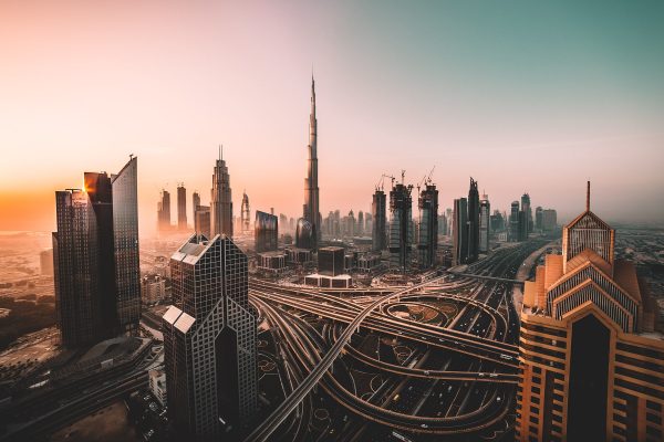 the city of Dubai