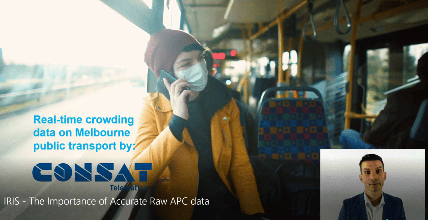 women talking on a phone on a bus